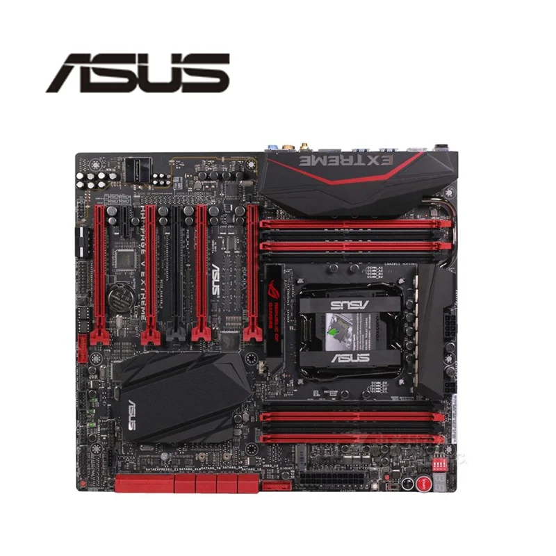 Материнская плата для ASUS RAMPAGE V EXTREME оригинальная б/у материнская X99 X99M 2011 Socket LGA Core