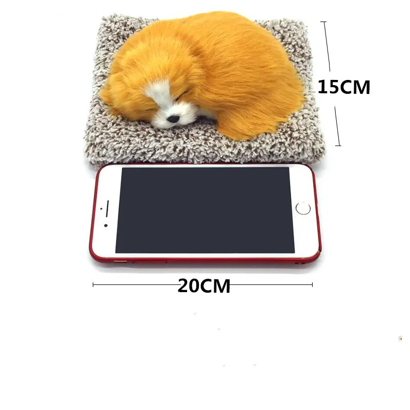 

Car Styling Lovely Activated Carbon Simulation Dog Purifying Air Plush Toys Dolls Remove Formaldehyde Ornaments