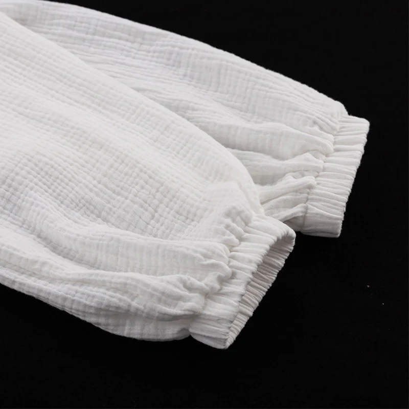 Женский винтажный костюм с юбкой белый Повседневный свободный из двух предметов