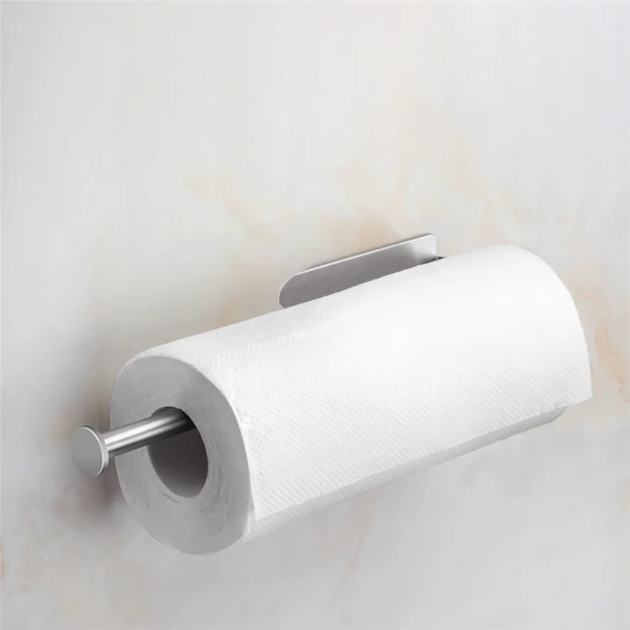 1 шт. вертикальный держатель для бумажных полотенец настенный полка хранения 1210