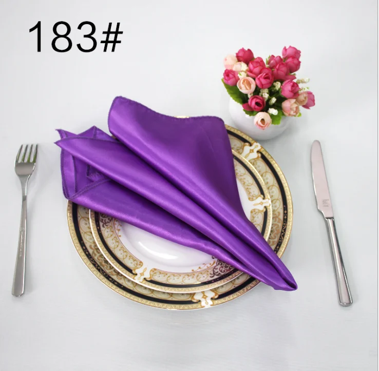 100 шт. квадратные сервировочные салфетки 20 дюймов|Столовые салфетки| |