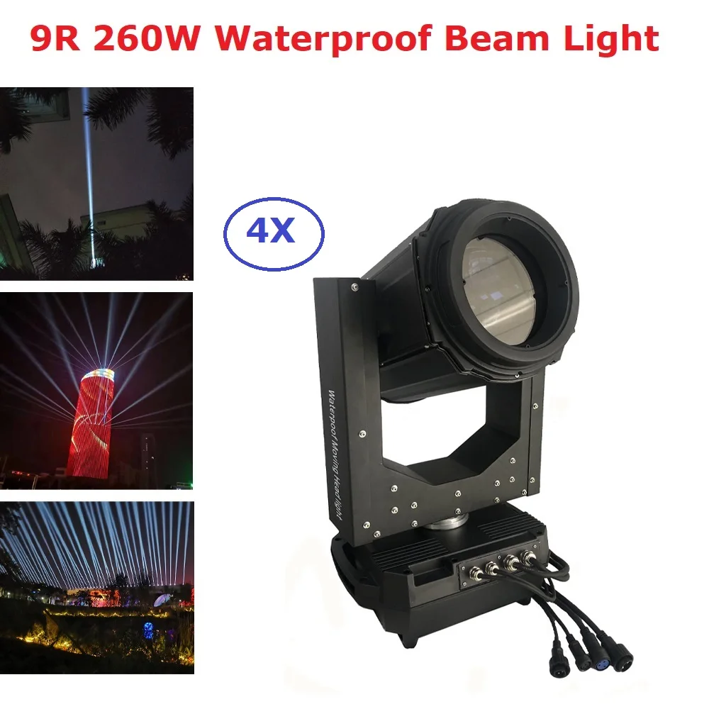 IP65 Waterproof Beam Moving Head Light Beam 9R Beam 260W Outdoor Sky Beam Moving Head For Party Disco Outdoor Events Stage Light