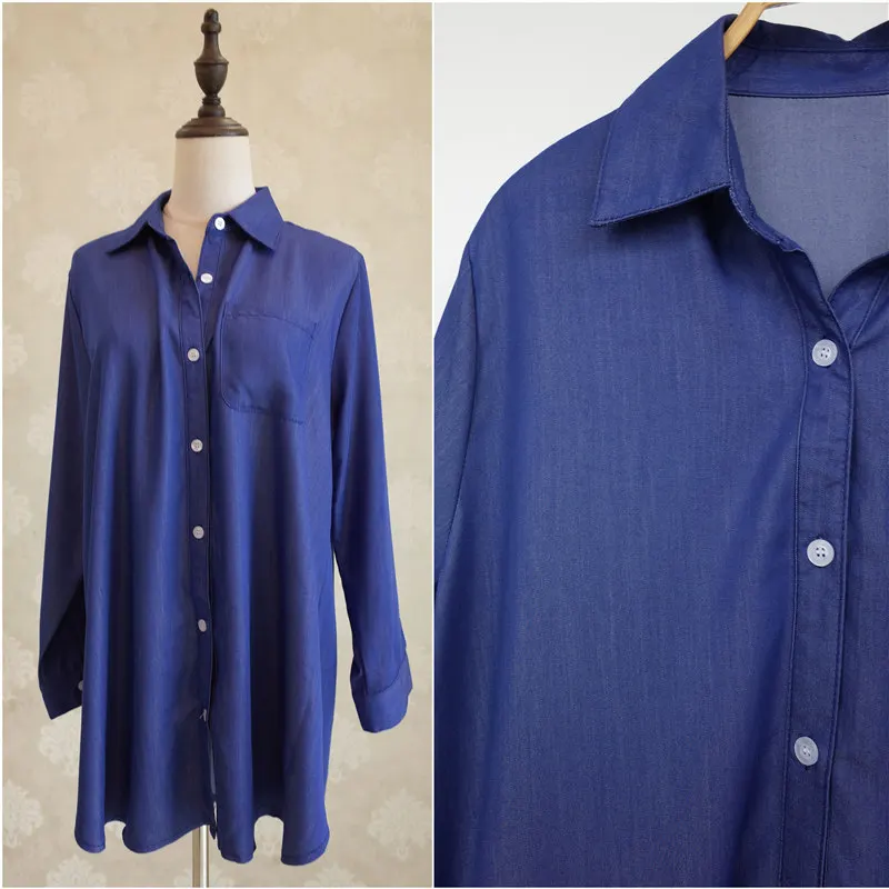 Джинсовый пляжный купальный костюм накидка парео туника # Q706|Пляжная одежда| |