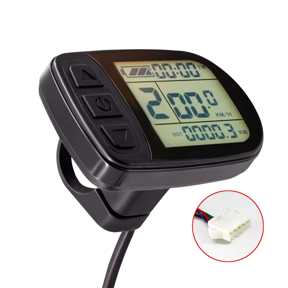 Дисплей для электрического велосипеда KT LCD5 с разъемом SM Kuteng дисплей 36 в 48 В