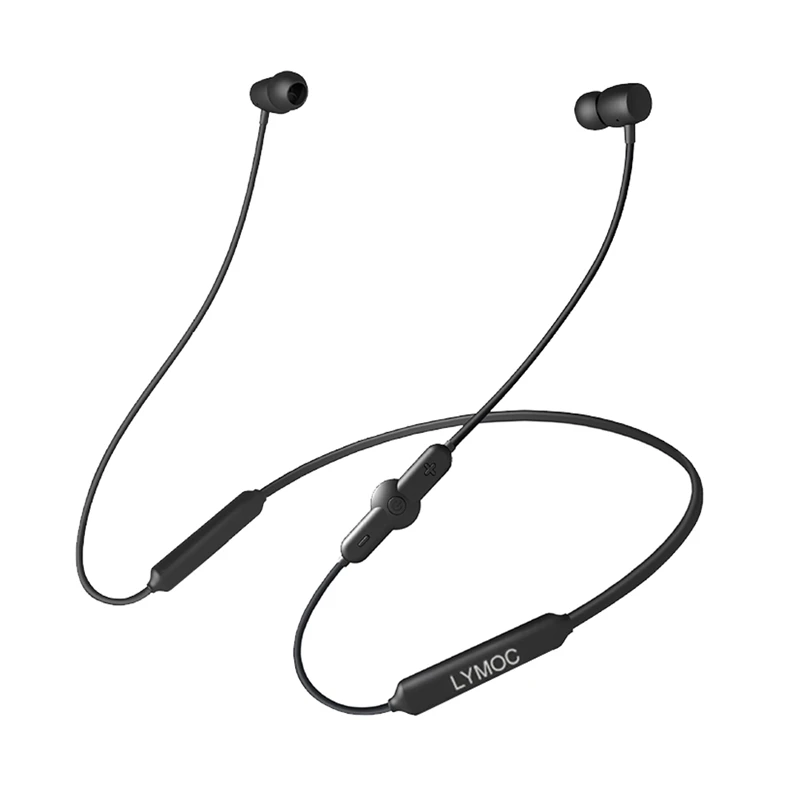 Bluetooth наушники LYMOC Q5 Беспроводные спортивные с шейным ободом 48 часов работы для