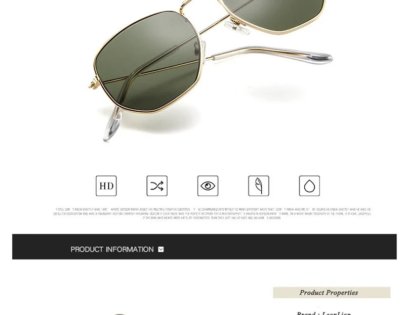 

LeonLion 2019, Classic Metal Sunglasses for Women, Luxury Brand Designer Glasses, Driving Glasses for Women, Male Sunglasses
