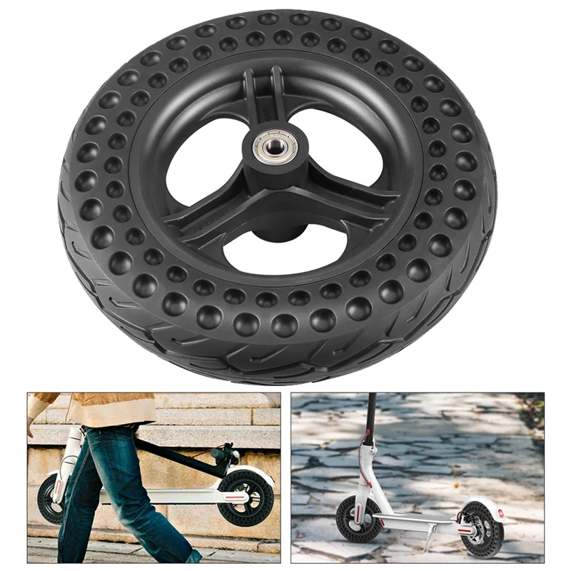 Электрический скутер шины 10 дюймов твердые не-пневматический анти-прокол