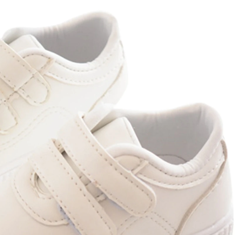 

2019 Spring Autumn White Kids Casual Shoes Children Sneakers Baby Boys Sports Running Shoes Girls Pu Leather Shoes