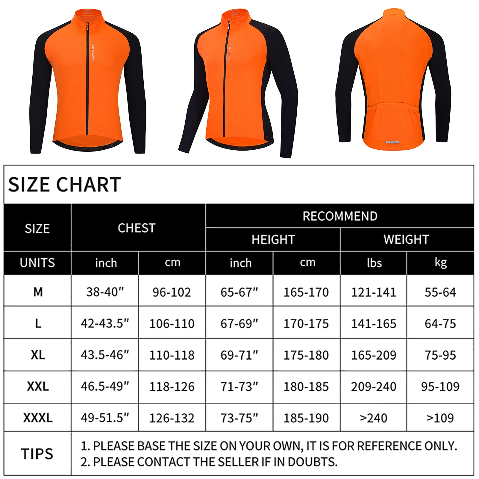 

Men Cycling Jersey Breathable Cycling Jacket Full Zipper Long Sleeves Quick Dry MTB Bicycle Shirt Bike Riding Clothing Shirt