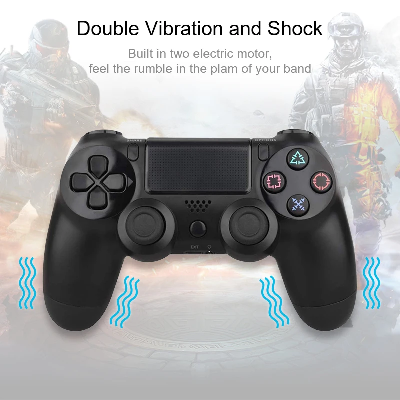 For Sony Ps4 Bluetooth Wireless Controller For Playstation 4 Wireless Vibration Joystick Gamepads For Ps4 Controller