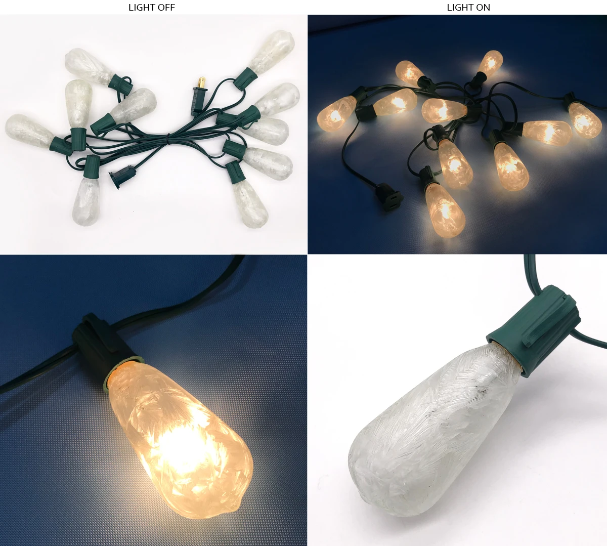 Toprex 3m E17 patio lights garden decor light chain christmas decoration lights indoor new year light home decor