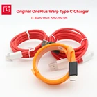 Оригинальный кабель OnePlus 6A 30 Вт Warp Charge Type C 1 м 1,5 м 2 м для Oneplus 8 Pro 7 7t Pro 6 6t 5 5t MI 9 9T MI10 K30 Pro