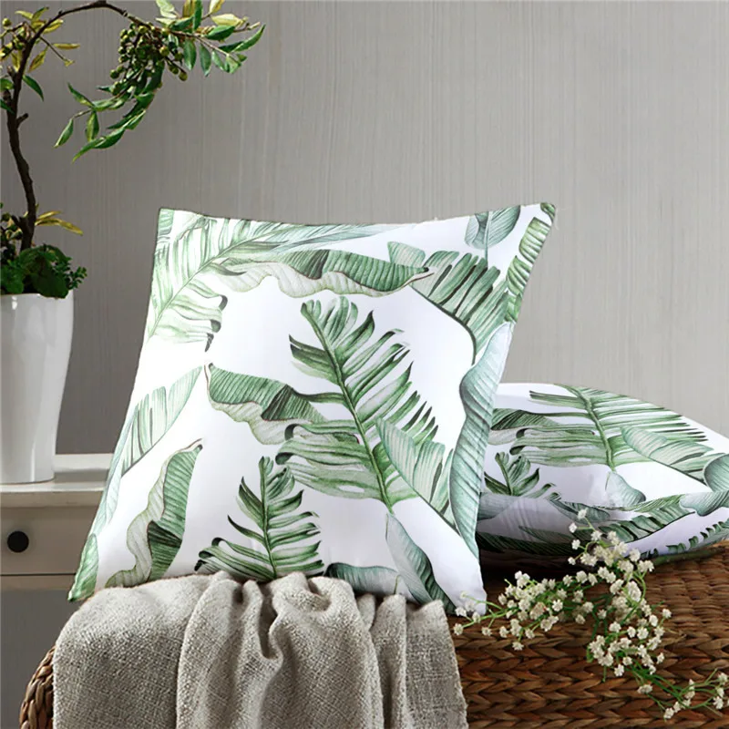 

Leaf Pillow Case Decoration Sofa Cushion Pillow Case Bed Pillow Case Home Decoration Car Pillow Case
