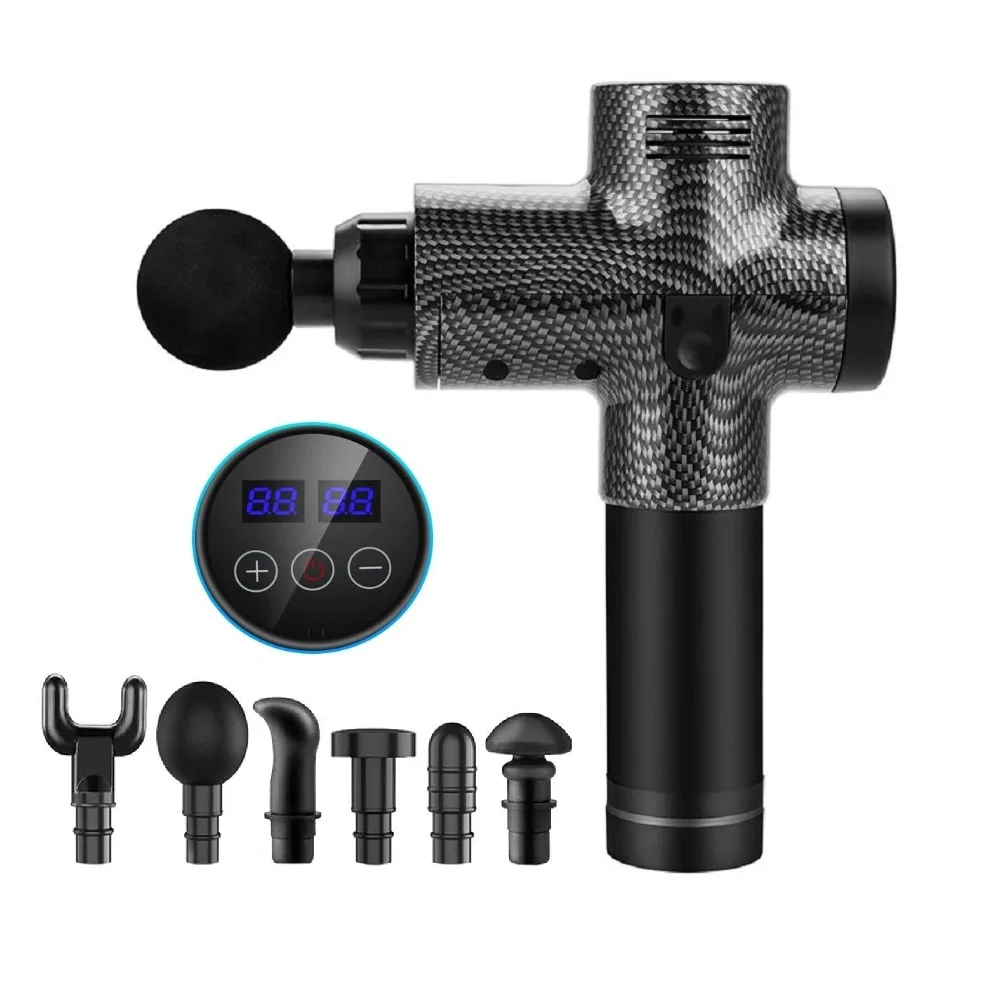 Массажный пистолет для глубоких тканей ударный Массажер мышц ручной