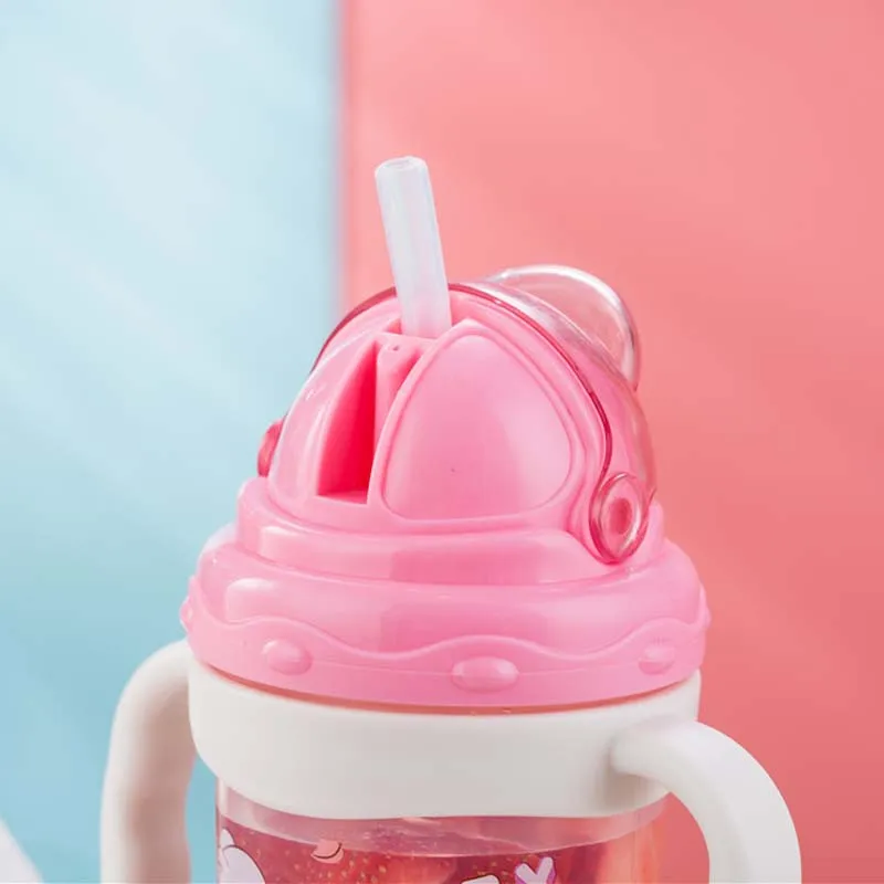Детские Чашки для младенцев детские чашки малышей 240 мл Бутылочки тренировок