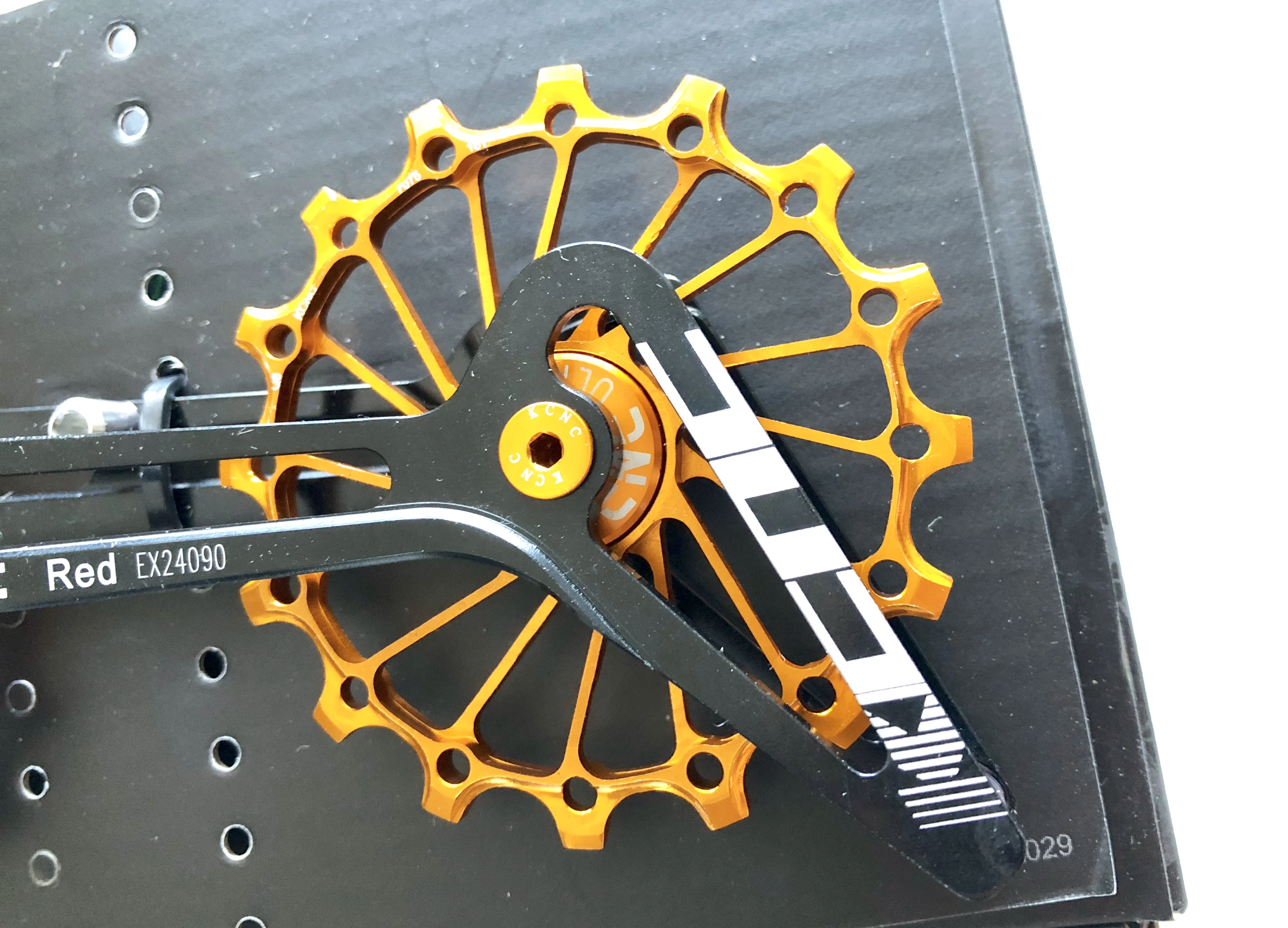 KCNC дорожный велосипед Большой шкив клетка OSPW для SRAM RED FORCE RIVAL APEX 10S 11S золотой цвет