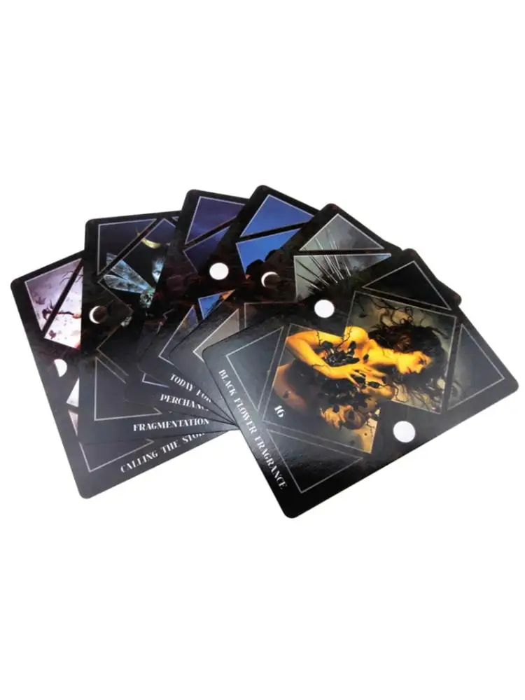 

Dark Mirror Oracle Cards 32 Cards Deck Tarot Family Party Board Game Tarot Cards 27RD