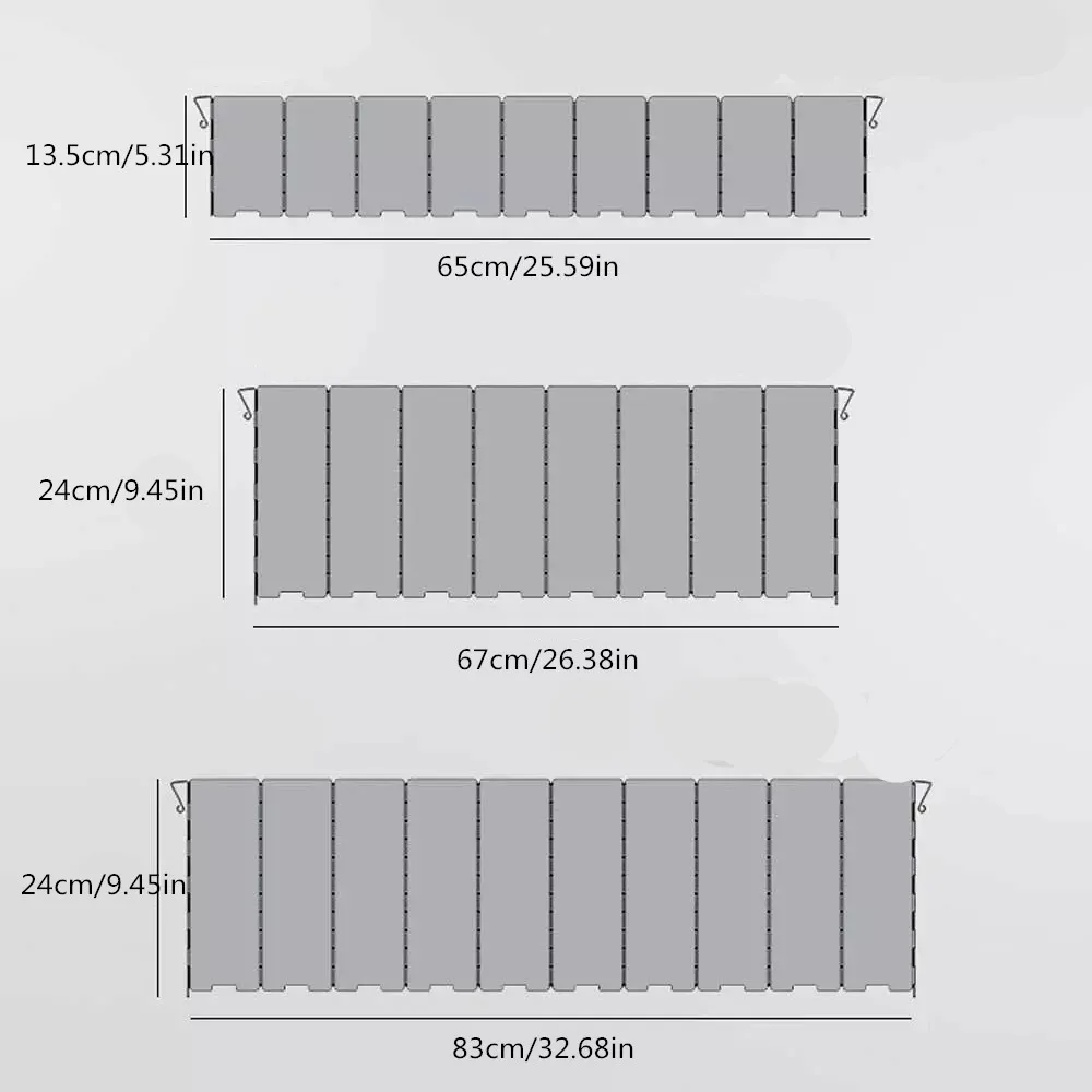 8/9/10 пластины алюминиевого сплава Кемпинг плита ветрового стекла на открытом