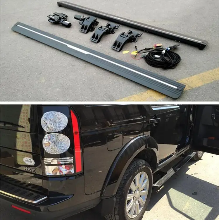 

Педаль с электродвигателем, подножка, боковая ступенчатая балка Nerf для Land Rover Discovery 3 4 LR3 LR4 2003-2017