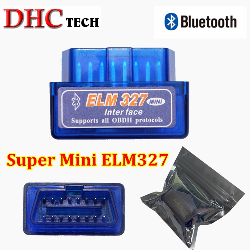 Самая низкая цена Супер Мини elm327 OBD2 Bluetooth с сканирующей бумагой elm327 OBD2 сканер адаптер автомобильный диагностический инструмент