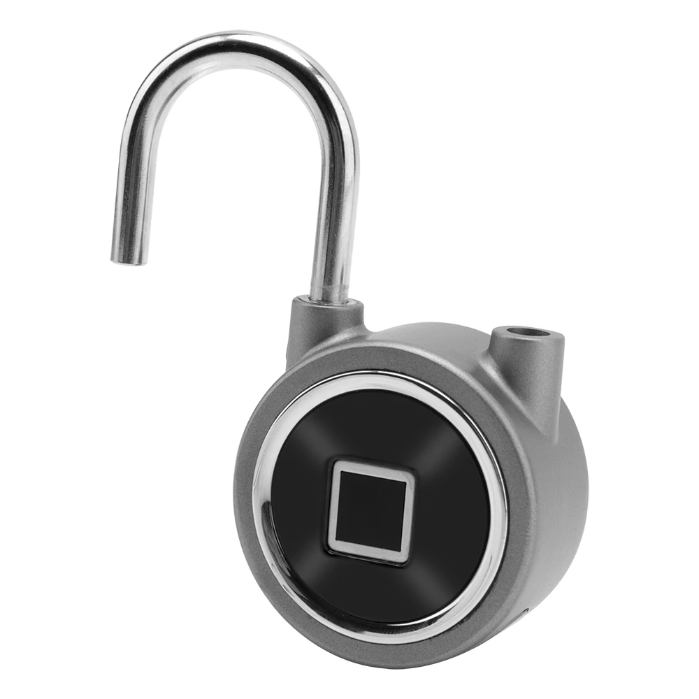 Смарт-замок без ключа, отпечаток пальца, Bluetooth, приложение, разблокировка, водонепроницаемый электронный дверной замок, USB Перезаряжаемый, Противоугонный замок безопасности