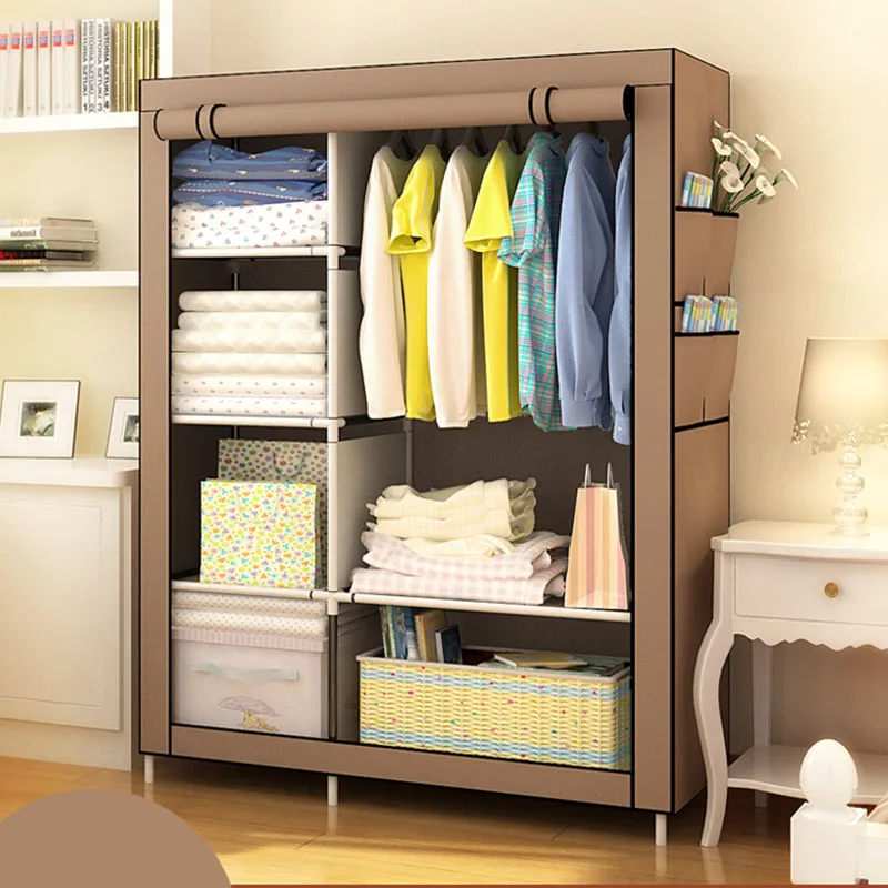 Шкаф &quotсделай сам&quot шкаф из нетканого полотна складной портативный для