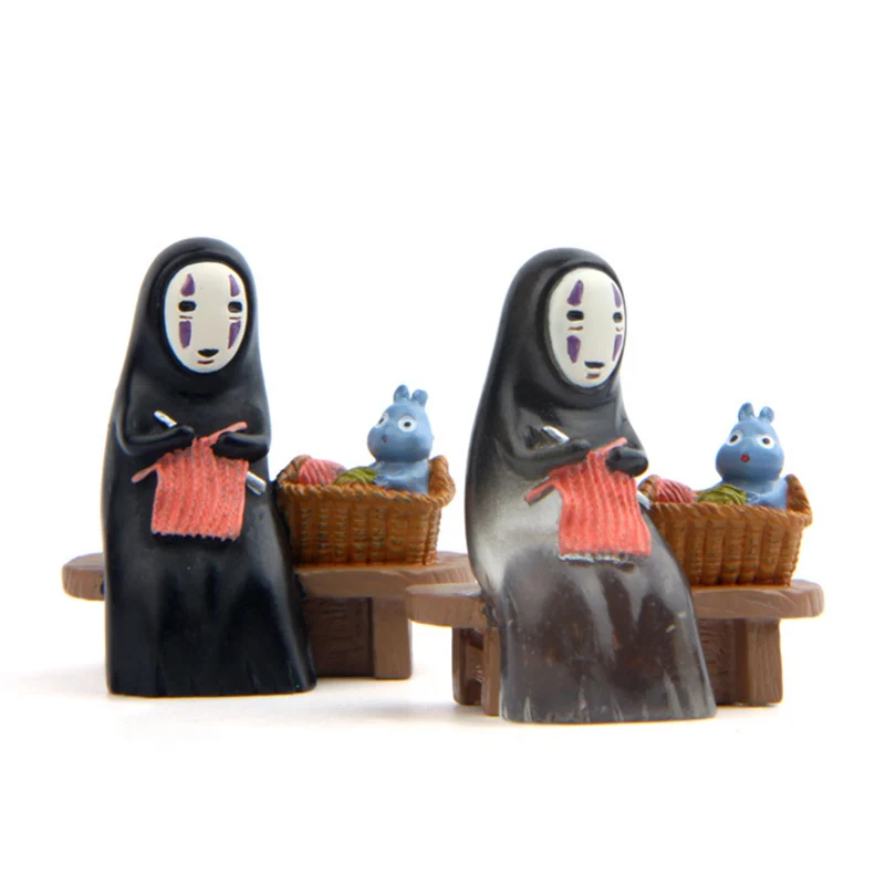 Studio Ghibli Унесенные призраками без уход за кожей лица Двигающаяся фигура Хаяо