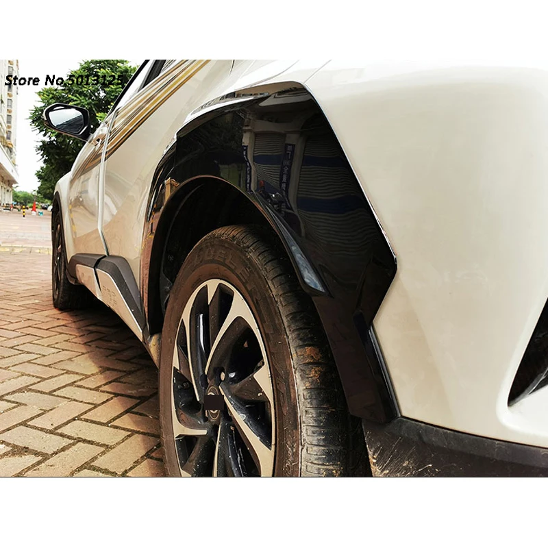Для Toyota CHR C HR 2021 2018 2019 2020 автомобильное колесо отделка втирание полоса бампера
