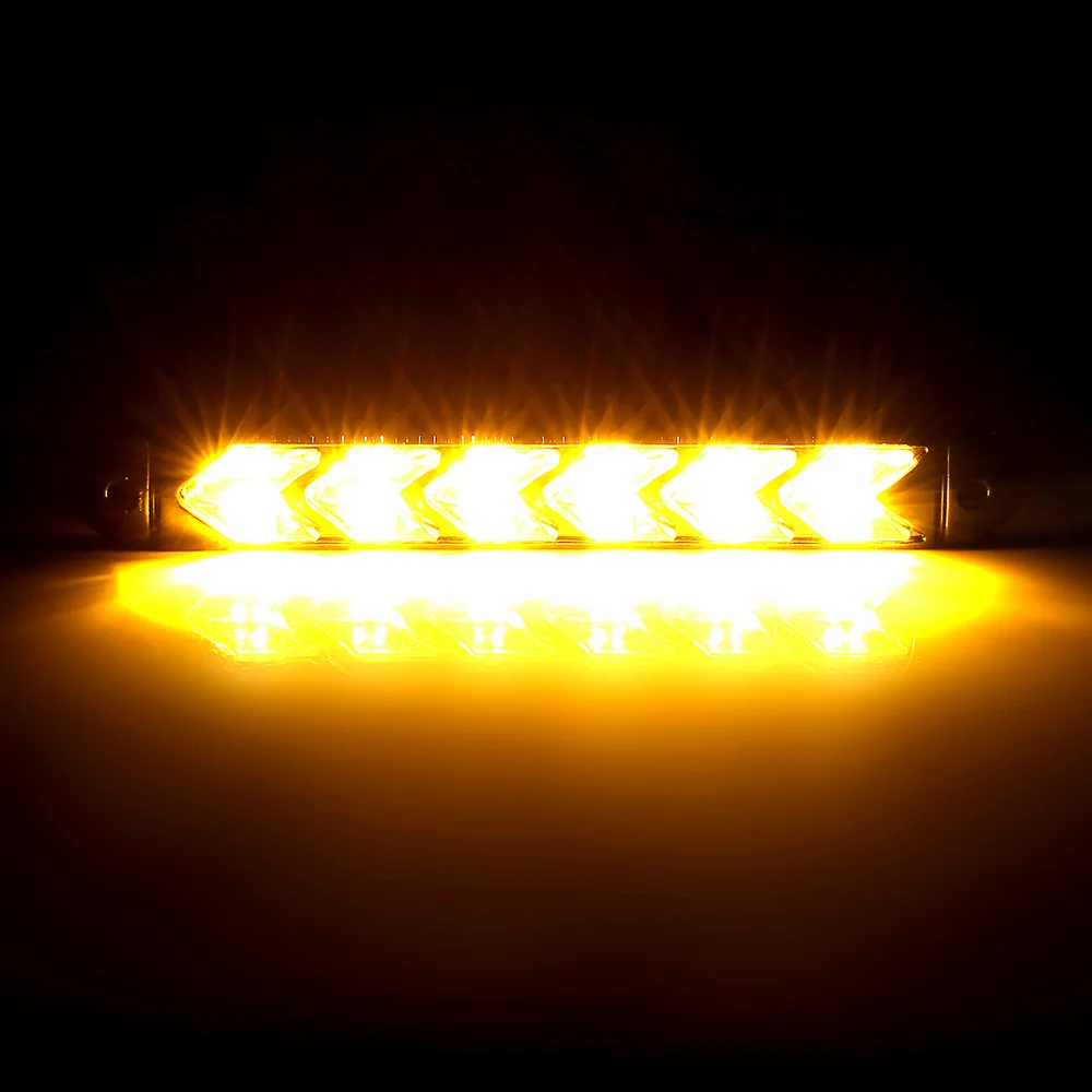 2 шт Автомобильный светодиодный дневной светильник Универсальный