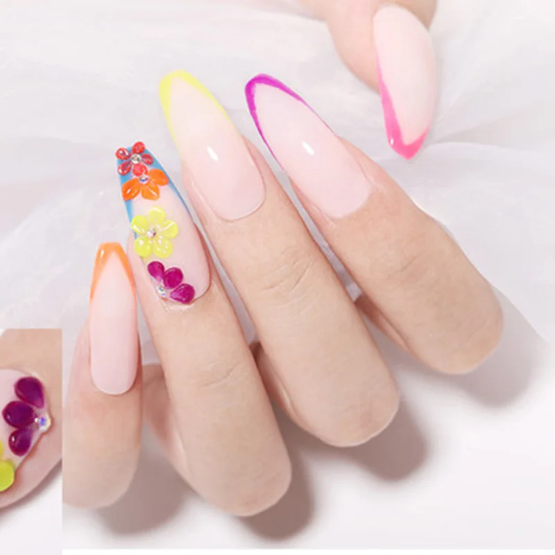 3 в 1 Флуоресцентный порошок для ногтей|Блестки ногтей| |