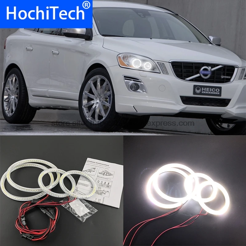 HochiTech ультра яркие красные/зеленые/Белый светодиодный глаза ангела halo Кольцо