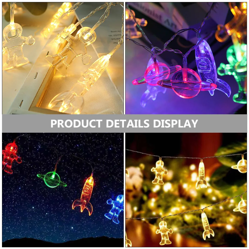 

1Pc Home Light String Night Glowing Light Chic Modeling Light White