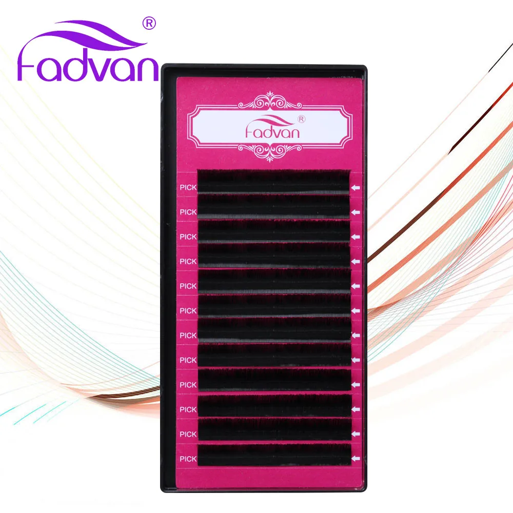 Искусственные ресницы Fadvan горячая Распродажа для профессионального наращивания
