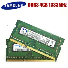 SAMSUNG 4GB PC3-10600S DDR3 1333Mhz 4GB 8GB 1.5V Laptop Memory Notebook Module SODIMM RAM