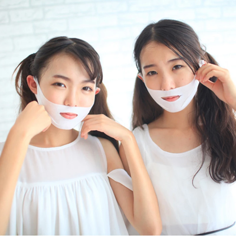 V образная маска для лица с двойным подбородком тонкий подтягивающий укрепляющий