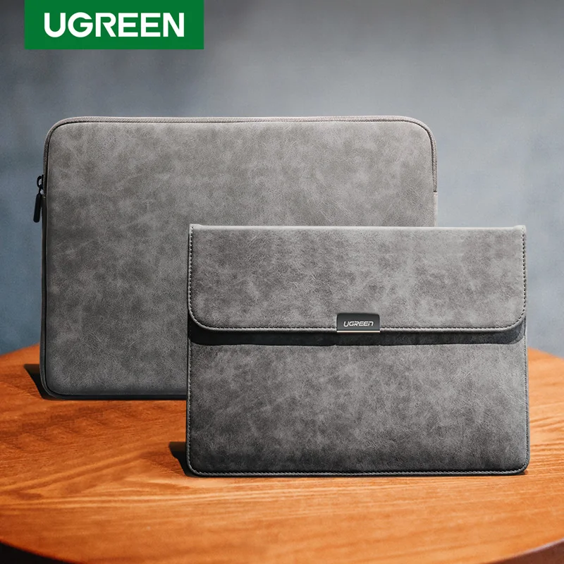Ugreen сумка для ноутбука, кожаная сумка для ноутбука, чехол для Macbook Air Macbook Pro 13, чехол для ноутбука, чехол для iPad Pro Air Sleeve, чехол