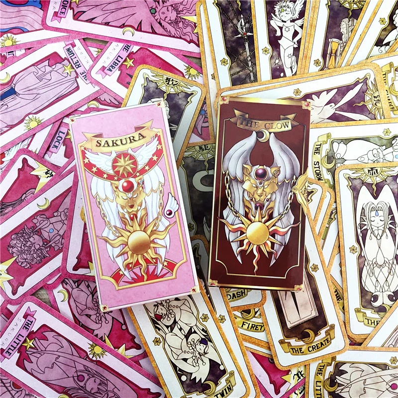 1 set Anime Cardcaptor Sakura Clow Card cosplay prop KINOMOTO SAKURA Card captor Sakura Cards Tarot