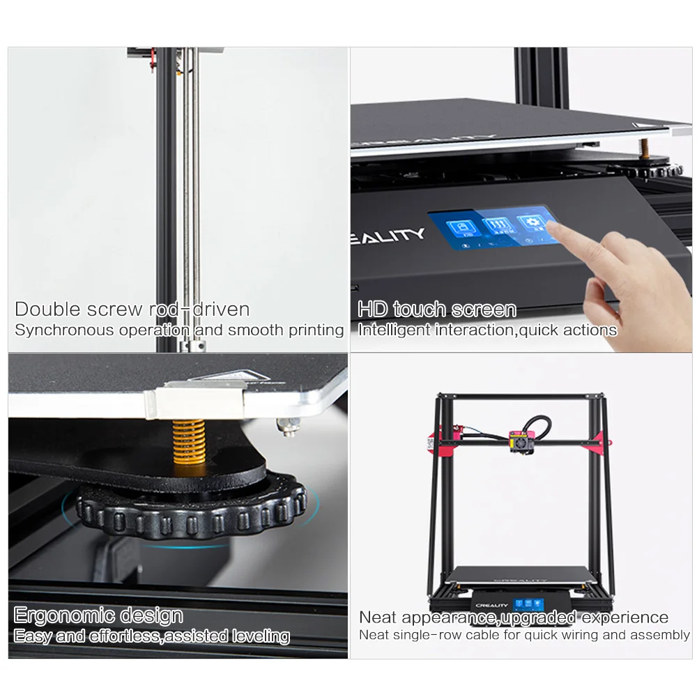 Ender-3 /Ender-3 Pro 3D Printer DIY Kit 3D printer Large Size I3 mini Resume Power Failure Printer ender 3 impresora 3D