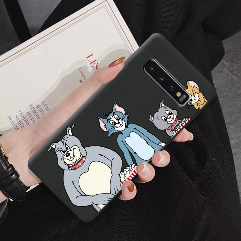 For Samsung S10 Case Cover Lite Plus Cute Cartoon Tom Jerry Silicone Back S10E 5G Phone Cases |