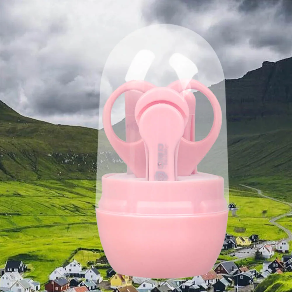 Набор для ухода за ногтями 4 шт. АБС пластик нержавеющая сталь экологически