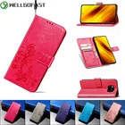 Чехол-книжка для Redmi K20, 9A, 9C, 8T, 9S, Xiaomi Poco X3, M3, Note 9, 10 Pro Lite, противоударный, из искусственной кожи