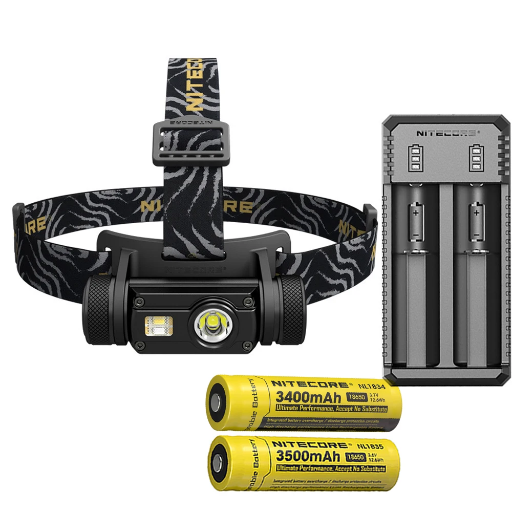 NITECORE HC65 USB перезаряжаемая фара XM-L2 U2 светодиодный Макс 1000 люмен бросок 110 метров