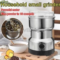 electric grinding superfine powder milling machine grains dry food crusher commercial household kitchen grinder pulverizer
