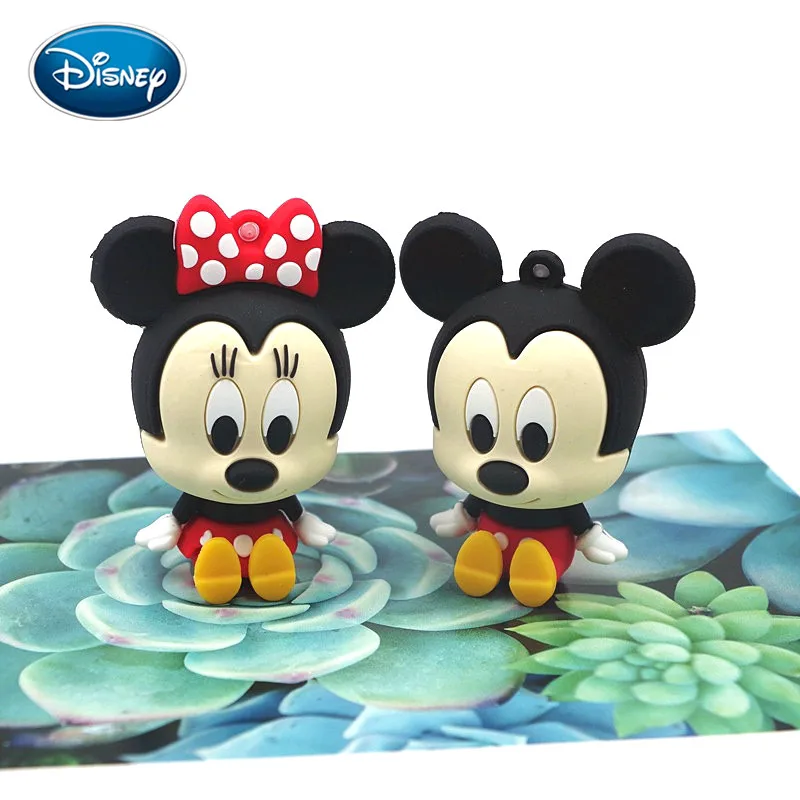 Disney Микки и Минни Маус мультфильм милый эпоксидной смолы куклы для цепочек