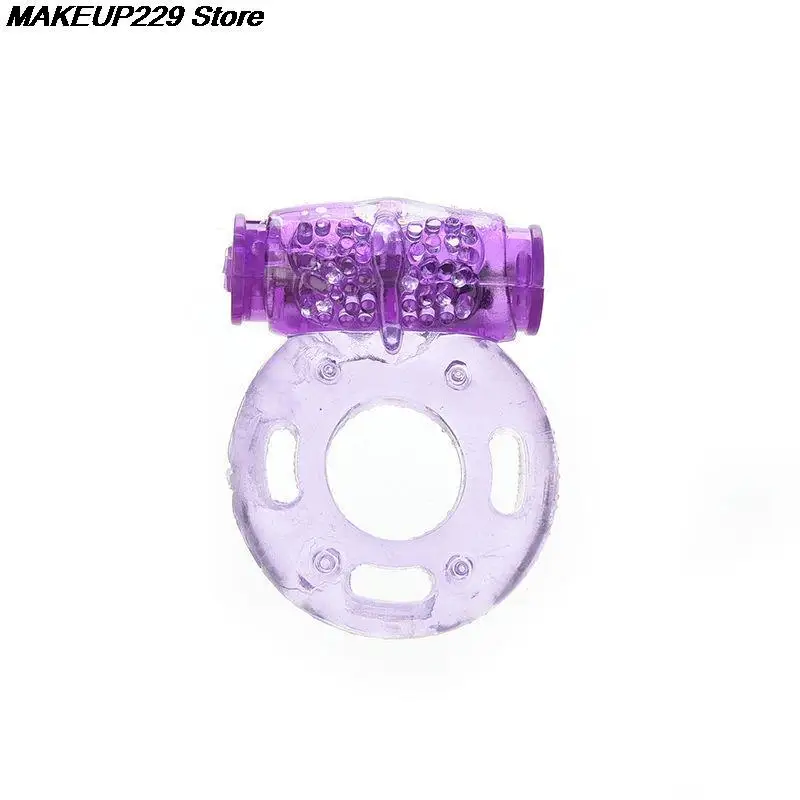 Penis Vibrating Ring Lasting Enlarge Cock Harness Prepuce Bondage Men Sex Toy Erect Fetish Couples Sexual Brinquedos Random | Красота и