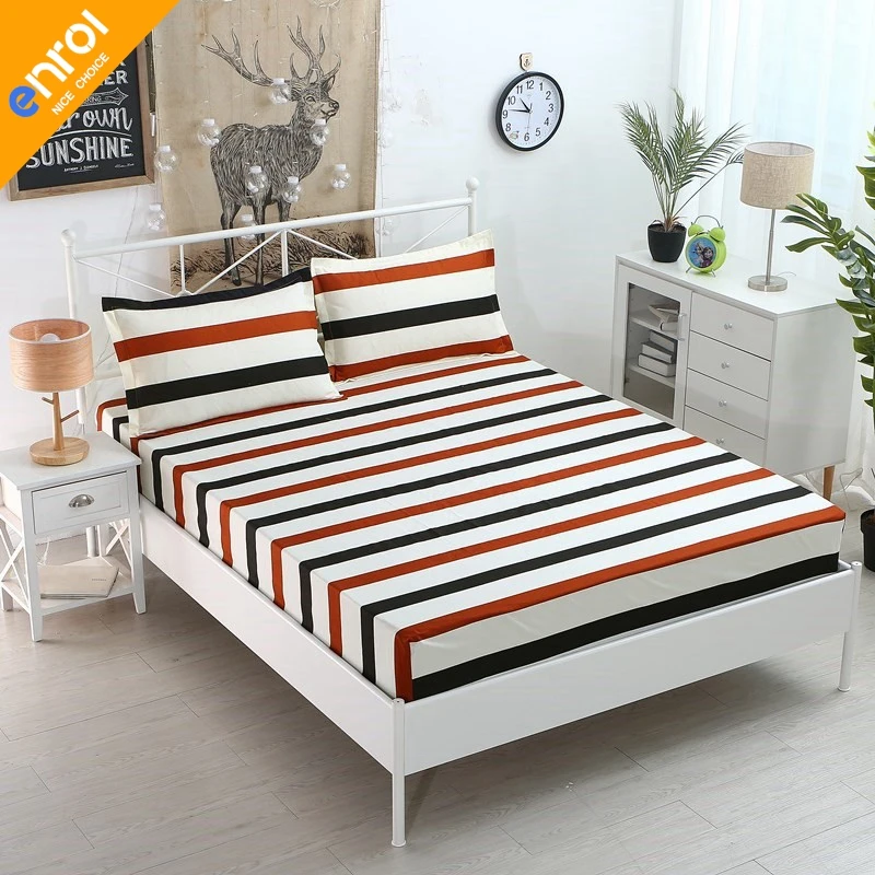 Цветная юбка для кровати эластичная лента гостиницы тонкая трехслойная простыня