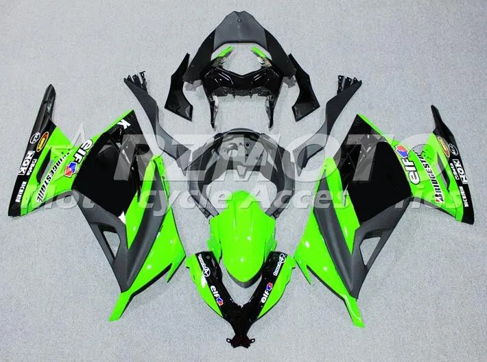 

Новый ABS мотоцикл обтекатели комплект подходит для KAWASAKI Ninja 300 2013 --- 2019 EX300 13 14 15 16 17 18 Кузов Набор на заказ Зеленый эльф