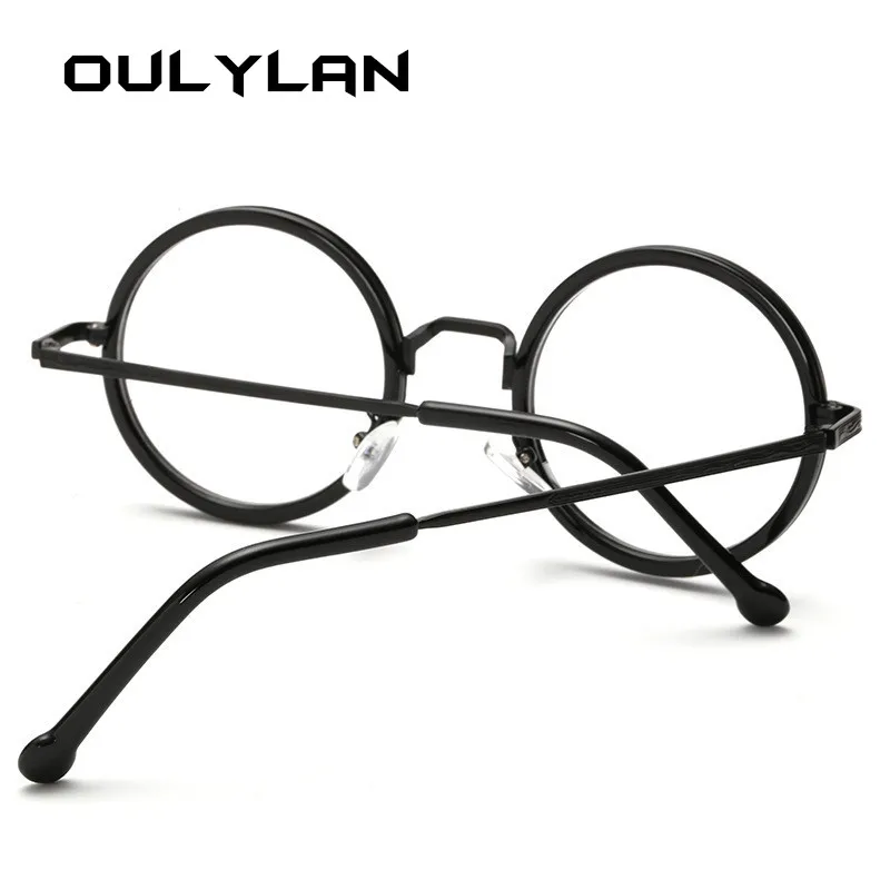 Oulylan круглые очки, оправа для женщин и мужчин, прозрачные оптические оправы для очков, женские прозрачные очки по рецепту, очки для близорукости