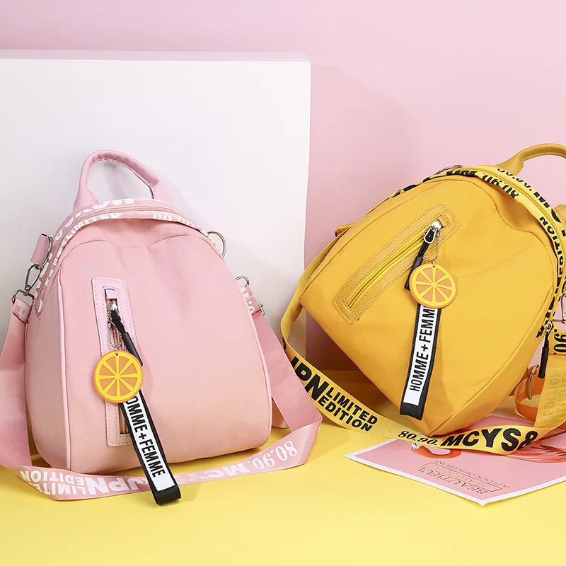 

Рюкзак женский, 2020, простой дизайн, Повседневный, с несколькими карманами, для улицы, для путешествий, школьная сумка для девочек-подростков