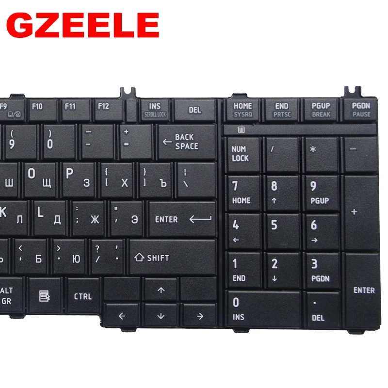 Русская клавиатура для ноутбука toshiba Satellite L670D L750 L750D L755D L770D L775 L760 L675D L655D C650D RU Макет
